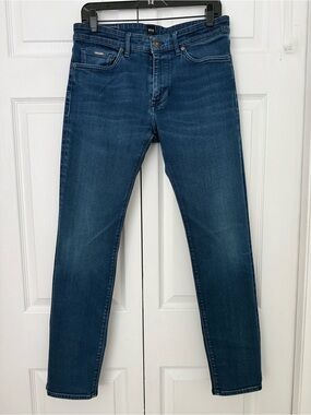 Hugo Boss CANDIANI Denim Straight Jeans in Dark Blue 32/32